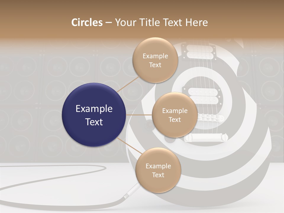 Sound Instrument Speaker PowerPoint Template