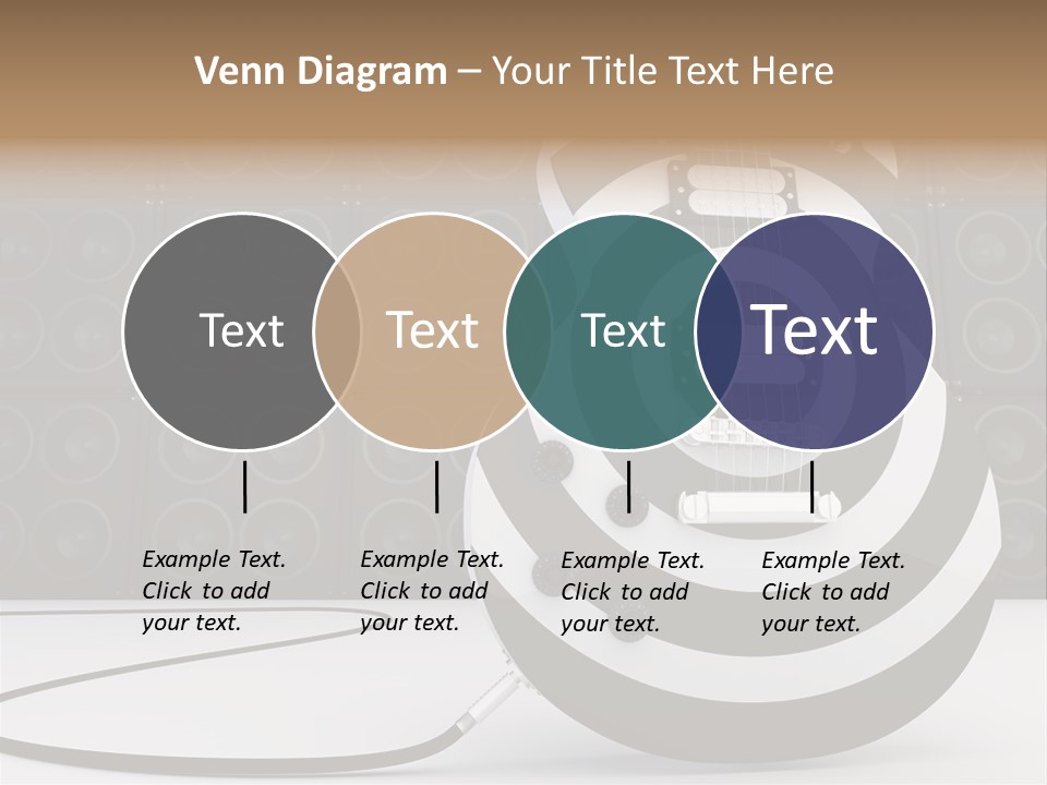Sound Instrument Speaker PowerPoint Template