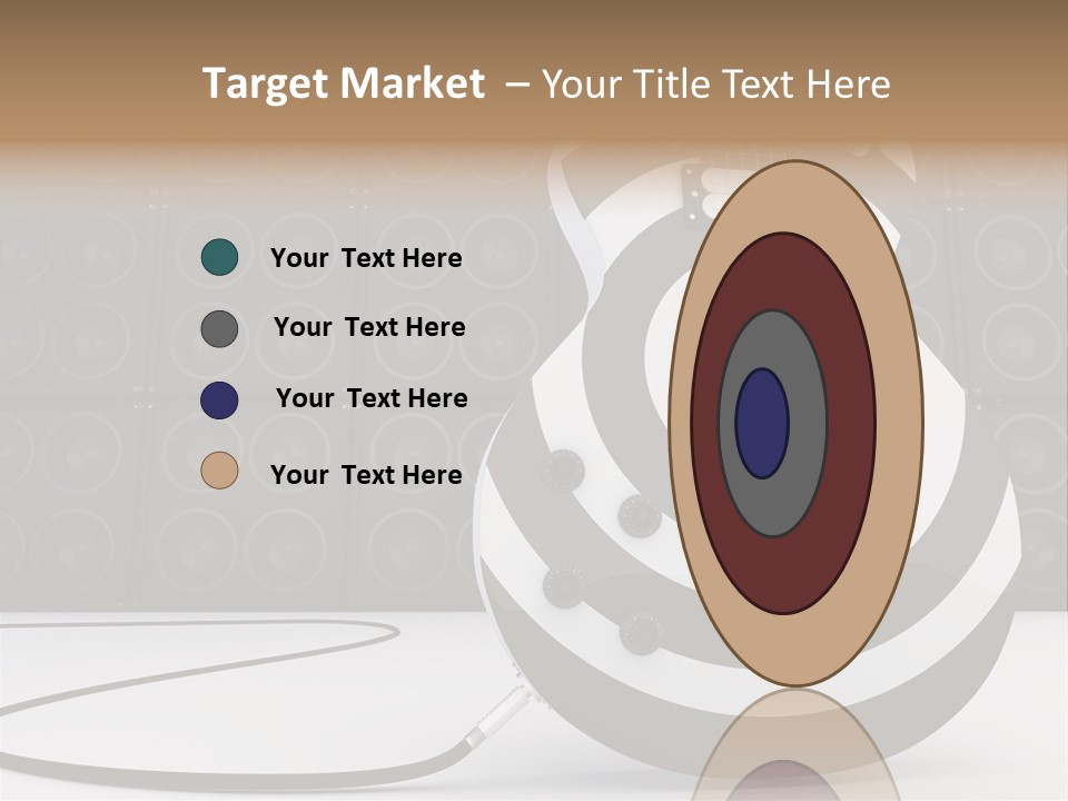 Sound Instrument Speaker PowerPoint Template