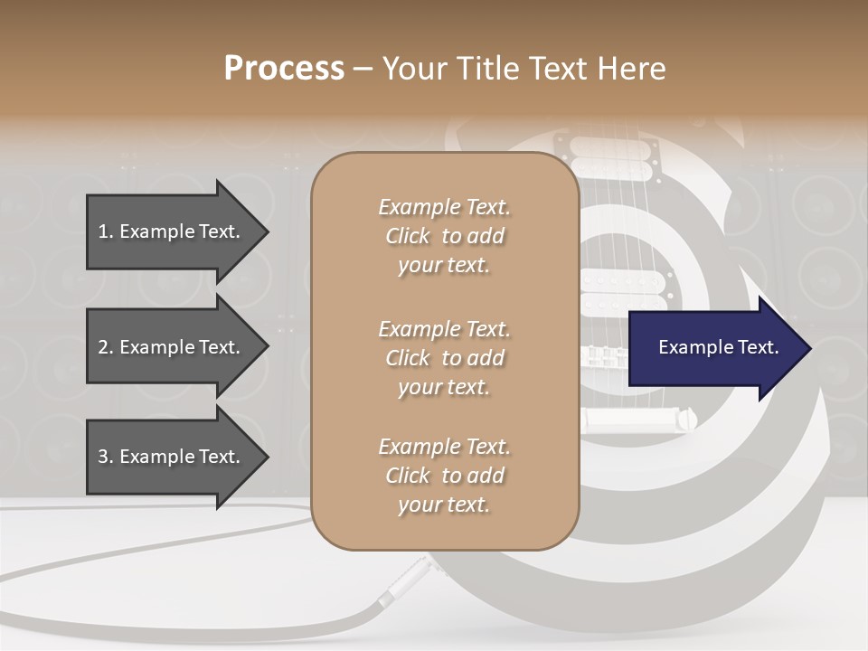 Sound Instrument Speaker PowerPoint Template
