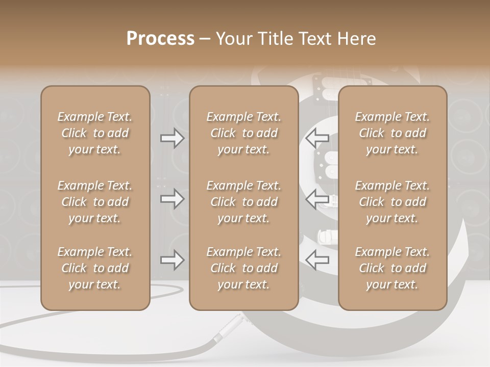 Sound Instrument Speaker PowerPoint Template