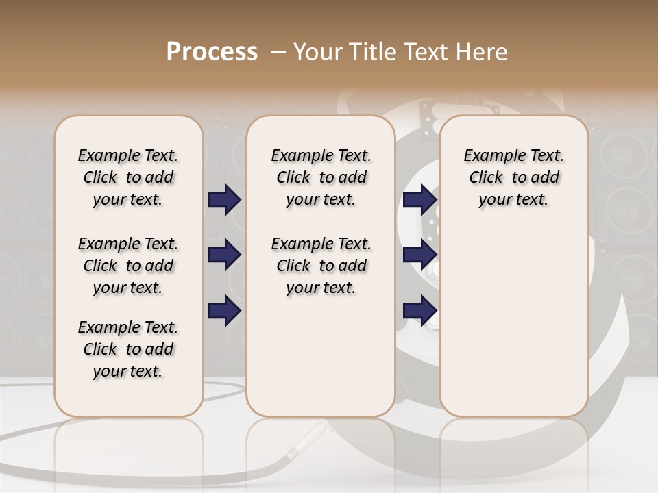 Sound Instrument Speaker PowerPoint Template