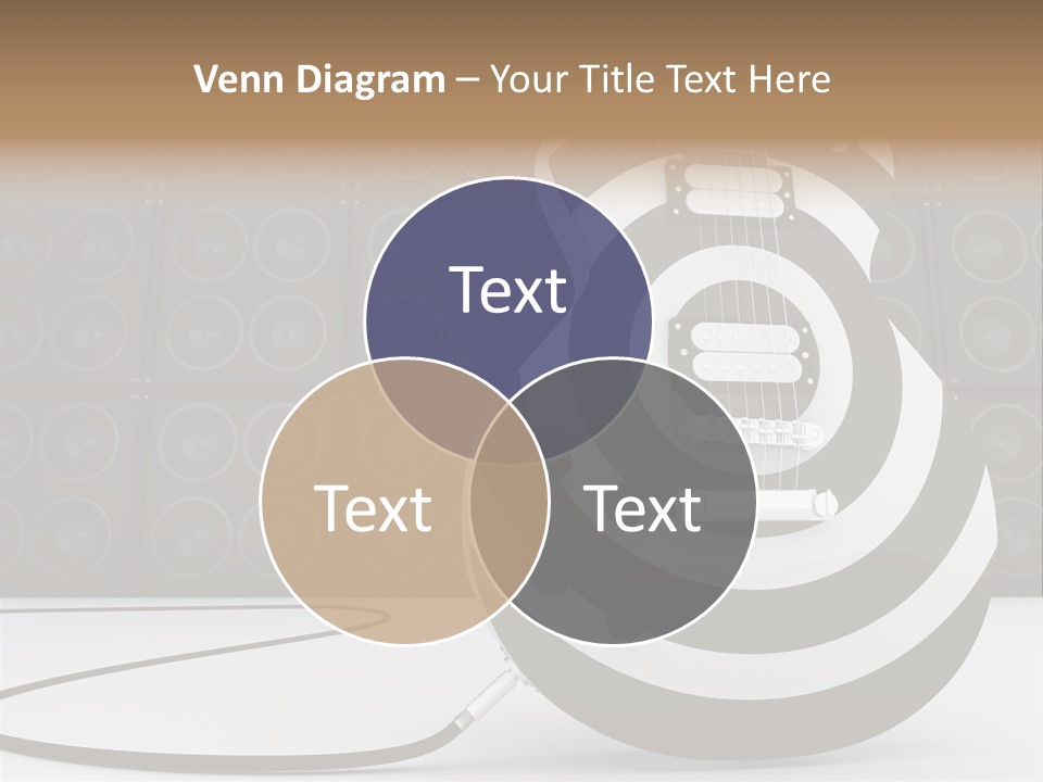 Sound Instrument Speaker PowerPoint Template