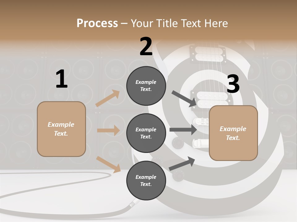 Sound Instrument Speaker PowerPoint Template