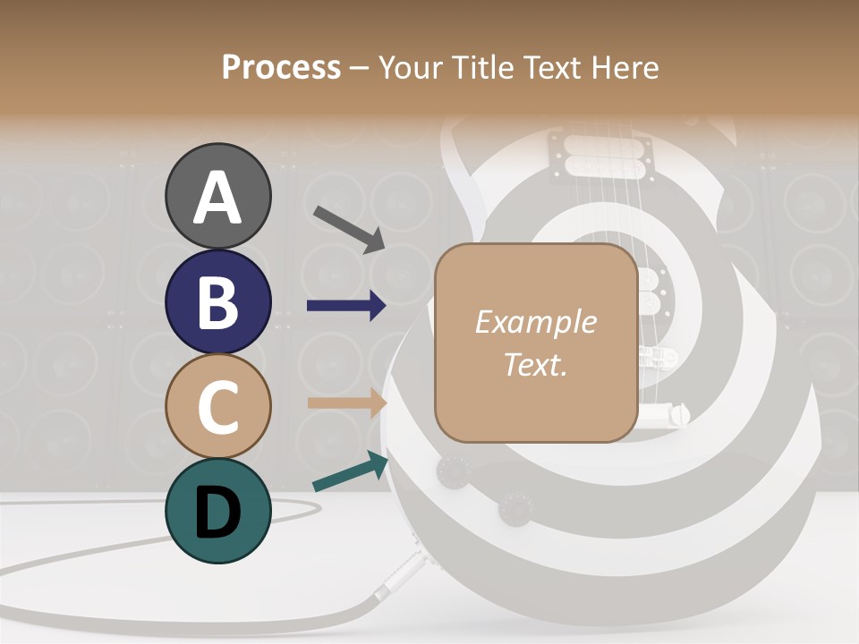 Sound Instrument Speaker PowerPoint Template
