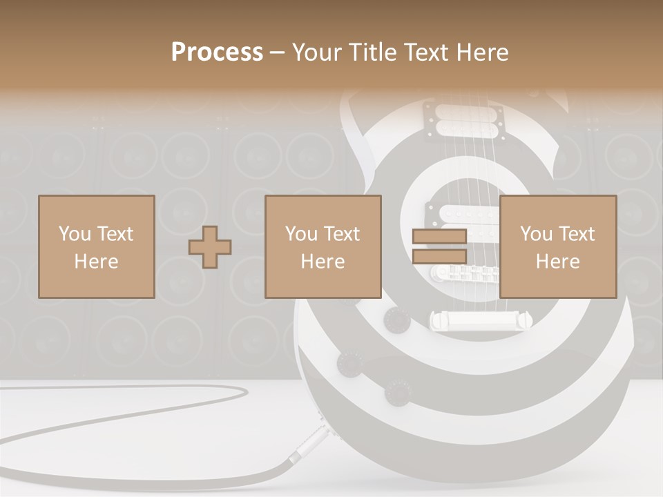 Sound Instrument Speaker PowerPoint Template
