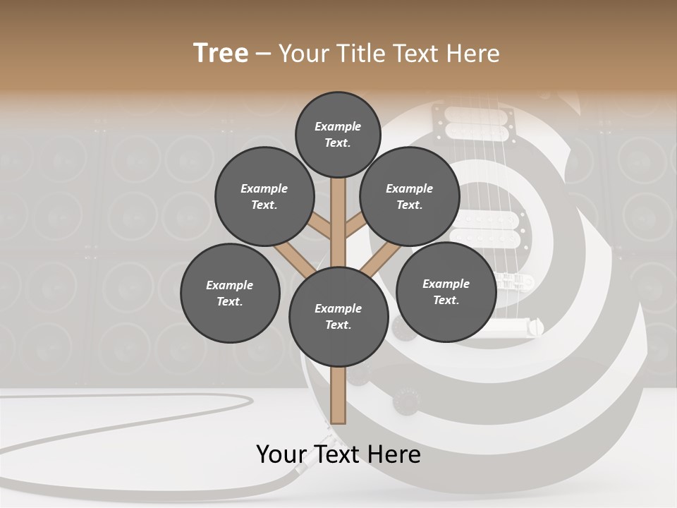 Sound Instrument Speaker PowerPoint Template