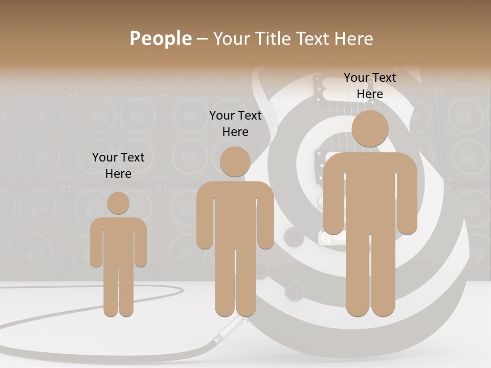 Sound Instrument Speaker PowerPoint Template