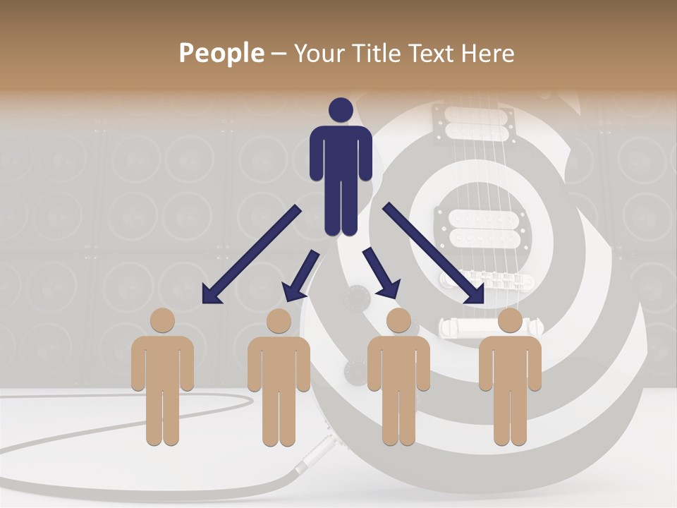 Sound Instrument Speaker PowerPoint Template