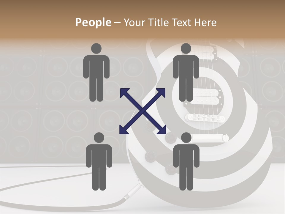 Sound Instrument Speaker PowerPoint Template