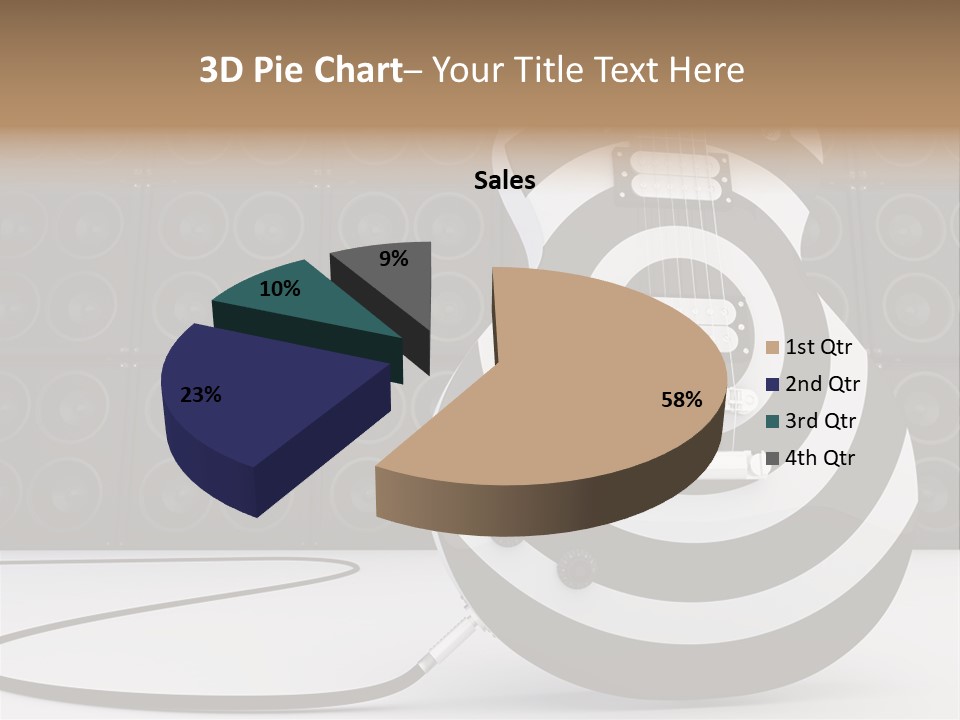 Sound Instrument Speaker PowerPoint Template