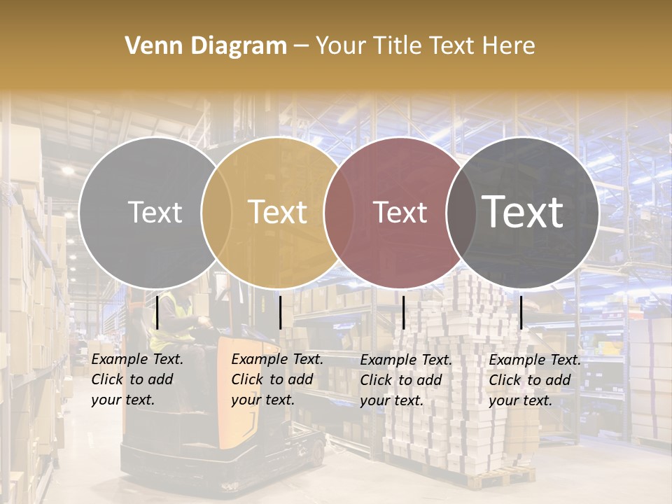 Warehouse Uniform Delivering PowerPoint Template