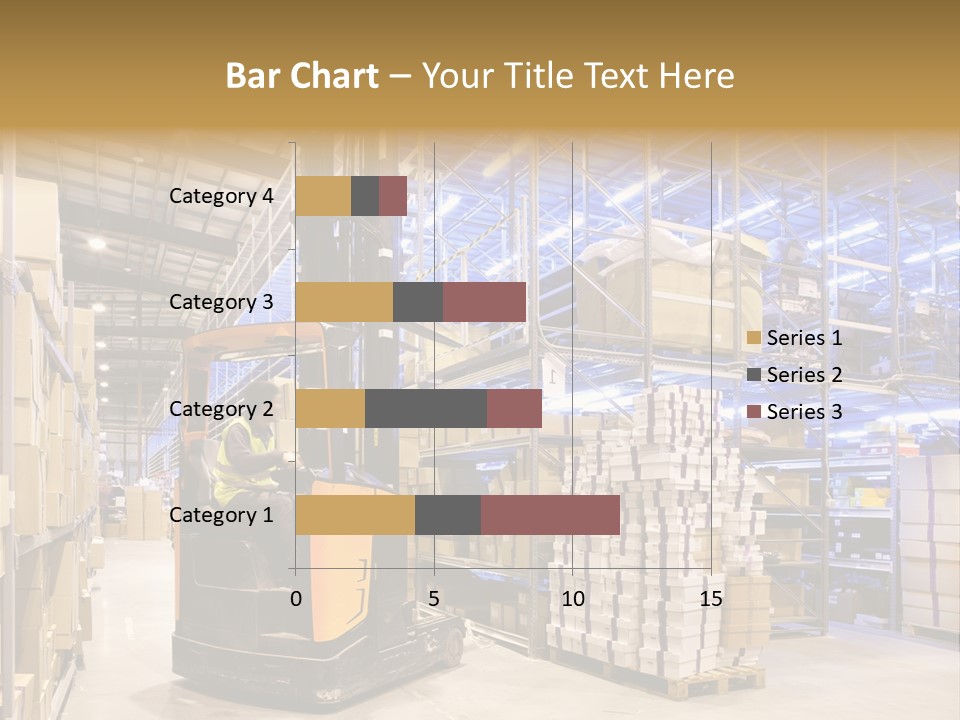 Warehouse Uniform Delivering PowerPoint Template