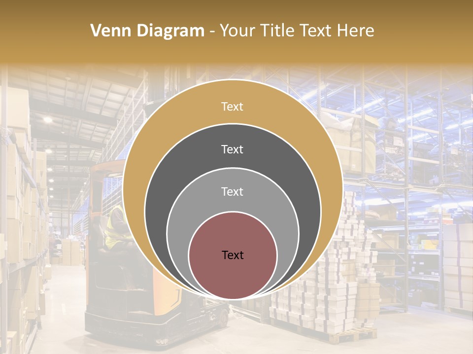 Warehouse Uniform Delivering PowerPoint Template