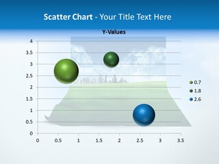 Blue Photo Environment PowerPoint Template