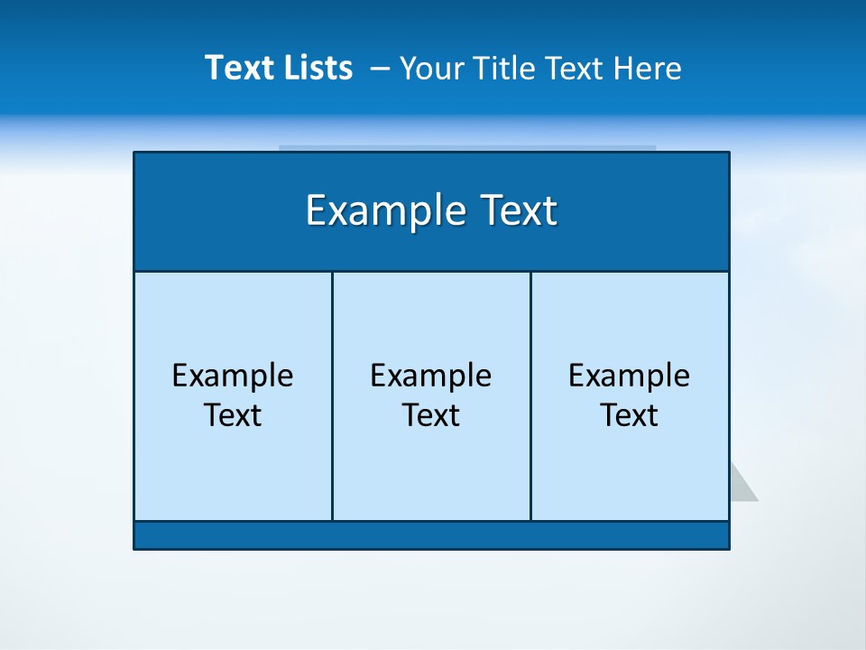 Blue Photo Environment PowerPoint Template
