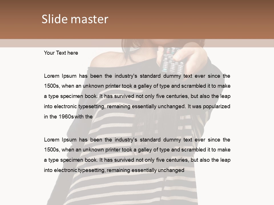 Casual Beautiful Beauty PowerPoint Template