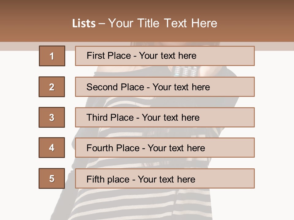 Casual Beautiful Beauty PowerPoint Template