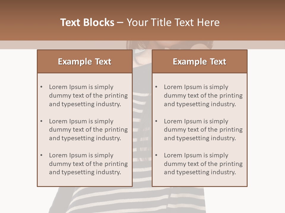 Casual Beautiful Beauty PowerPoint Template