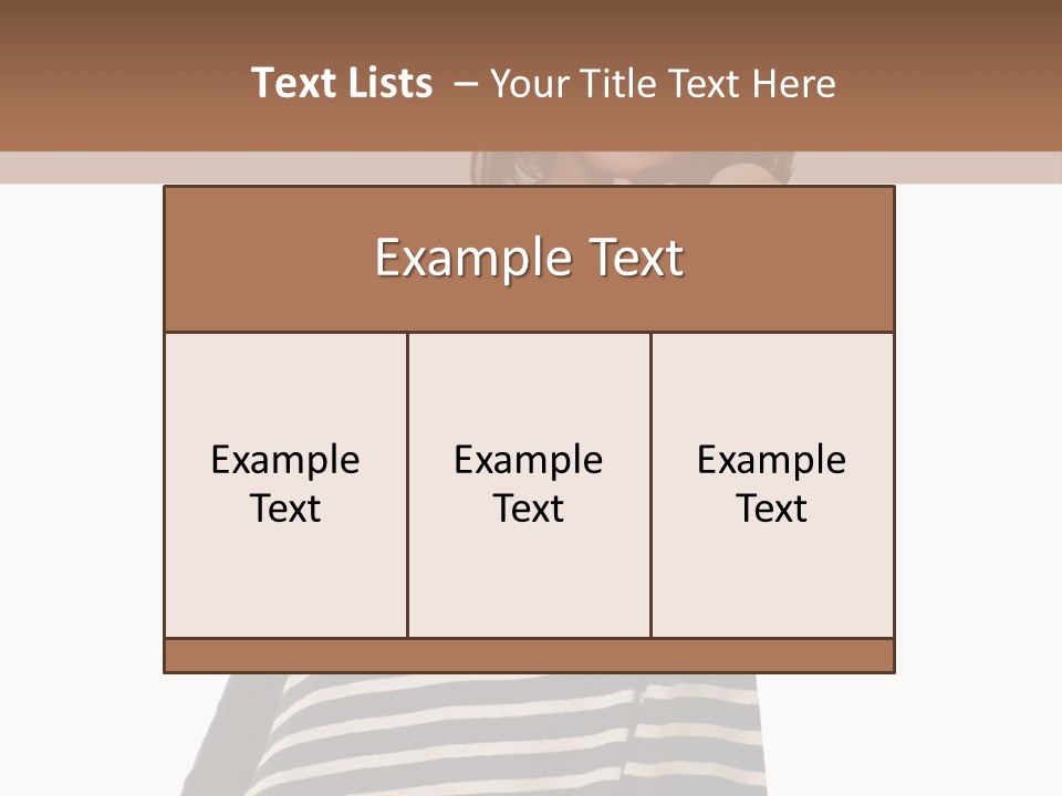 Casual Beautiful Beauty PowerPoint Template