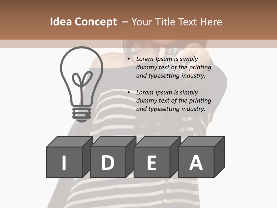 Casual Beautiful Beauty PowerPoint Template