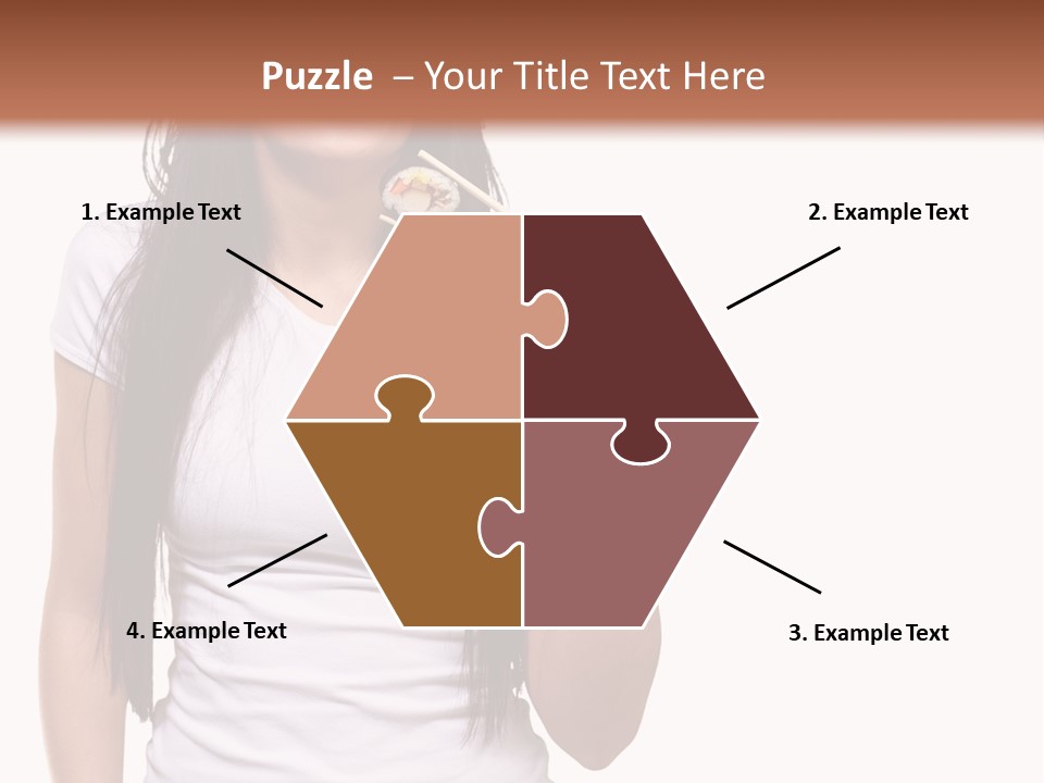 Lunch Laugh Jeans PowerPoint Template