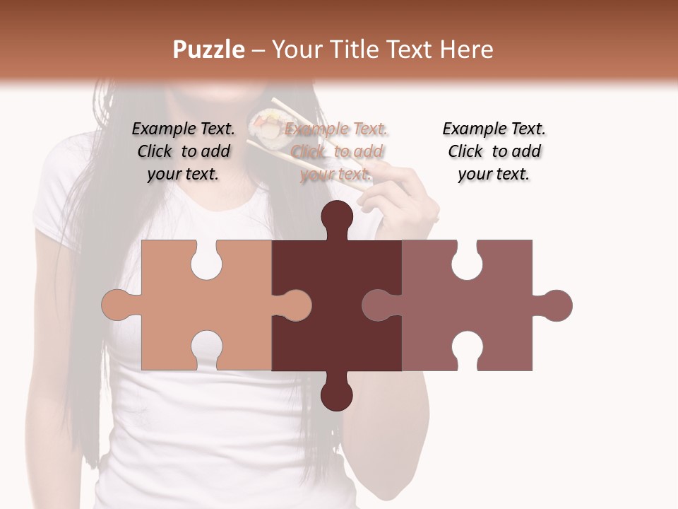 Lunch Laugh Jeans PowerPoint Template