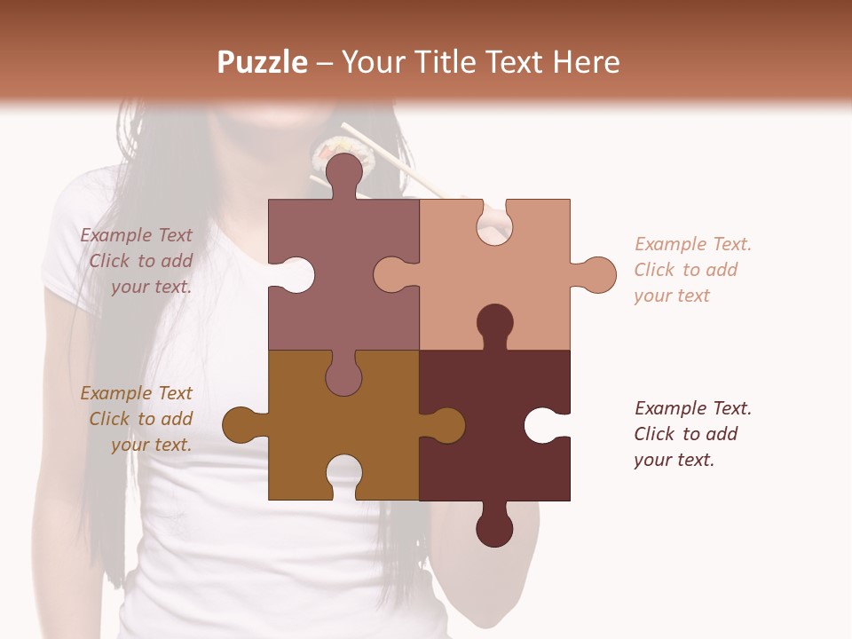 Lunch Laugh Jeans PowerPoint Template