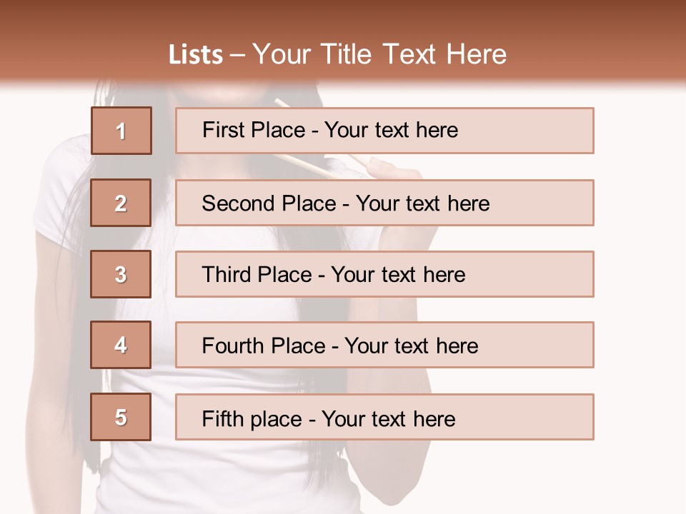 Lunch Laugh Jeans PowerPoint Template