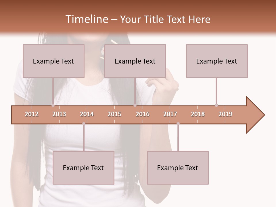 Lunch Laugh Jeans PowerPoint Template