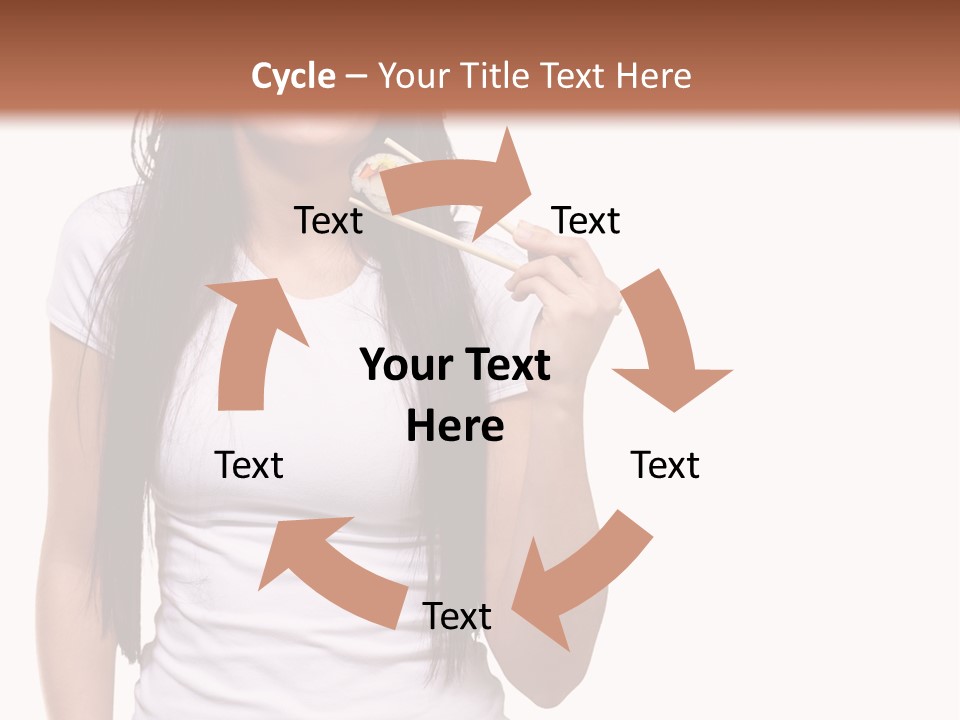 Lunch Laugh Jeans PowerPoint Template