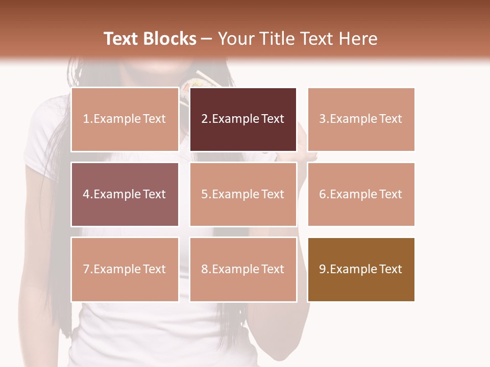 Lunch Laugh Jeans PowerPoint Template