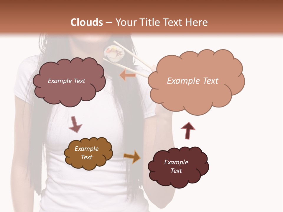 Lunch Laugh Jeans PowerPoint Template