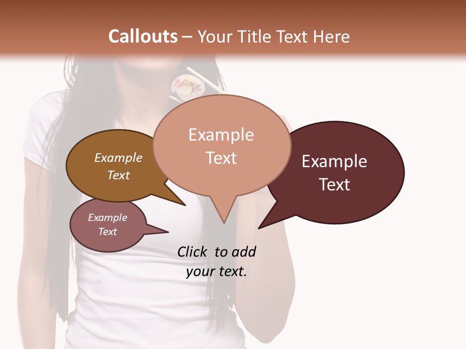 Lunch Laugh Jeans PowerPoint Template