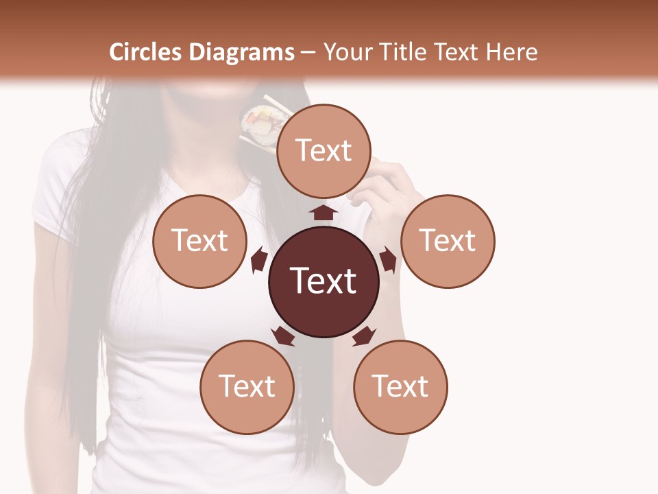 Lunch Laugh Jeans PowerPoint Template