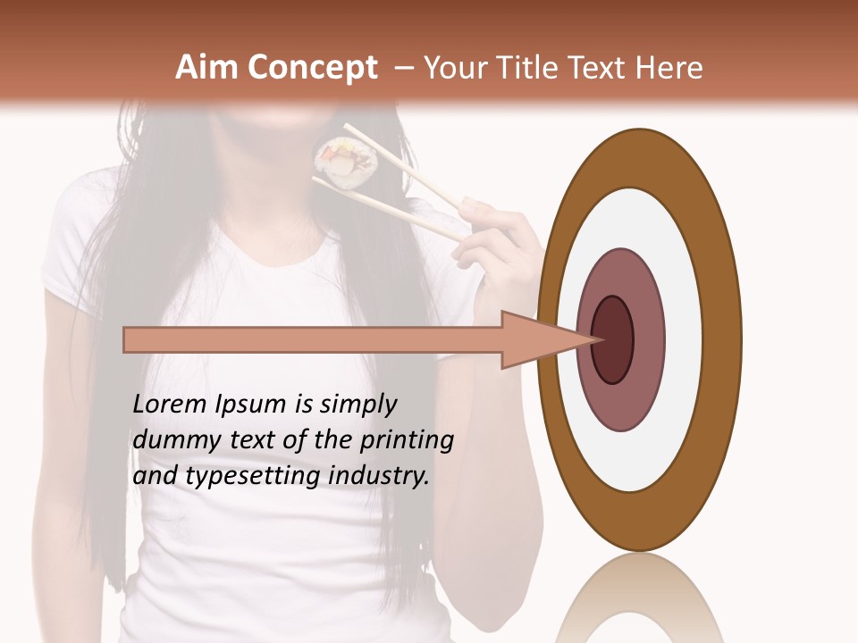 Lunch Laugh Jeans PowerPoint Template