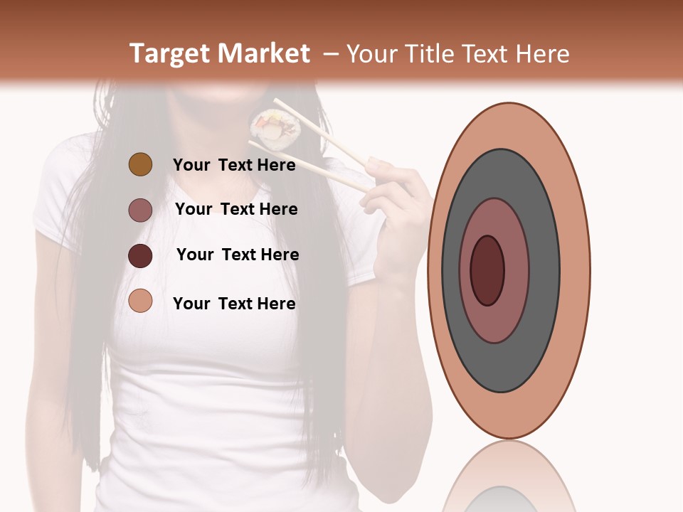 Lunch Laugh Jeans PowerPoint Template