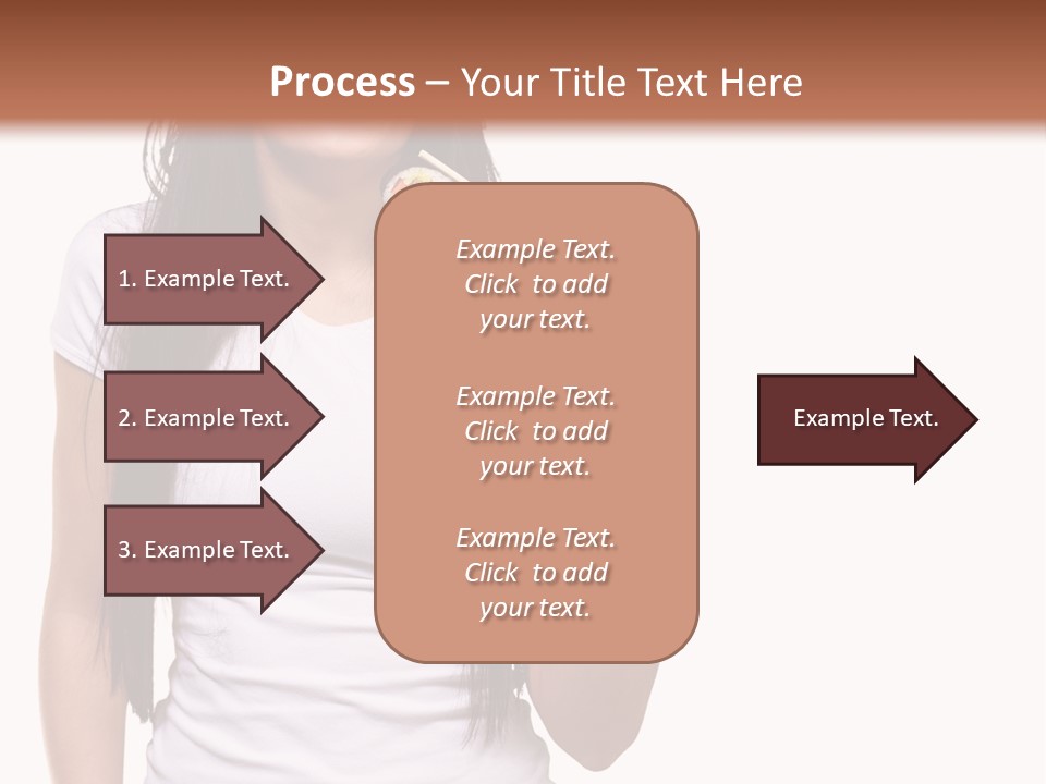 Lunch Laugh Jeans PowerPoint Template