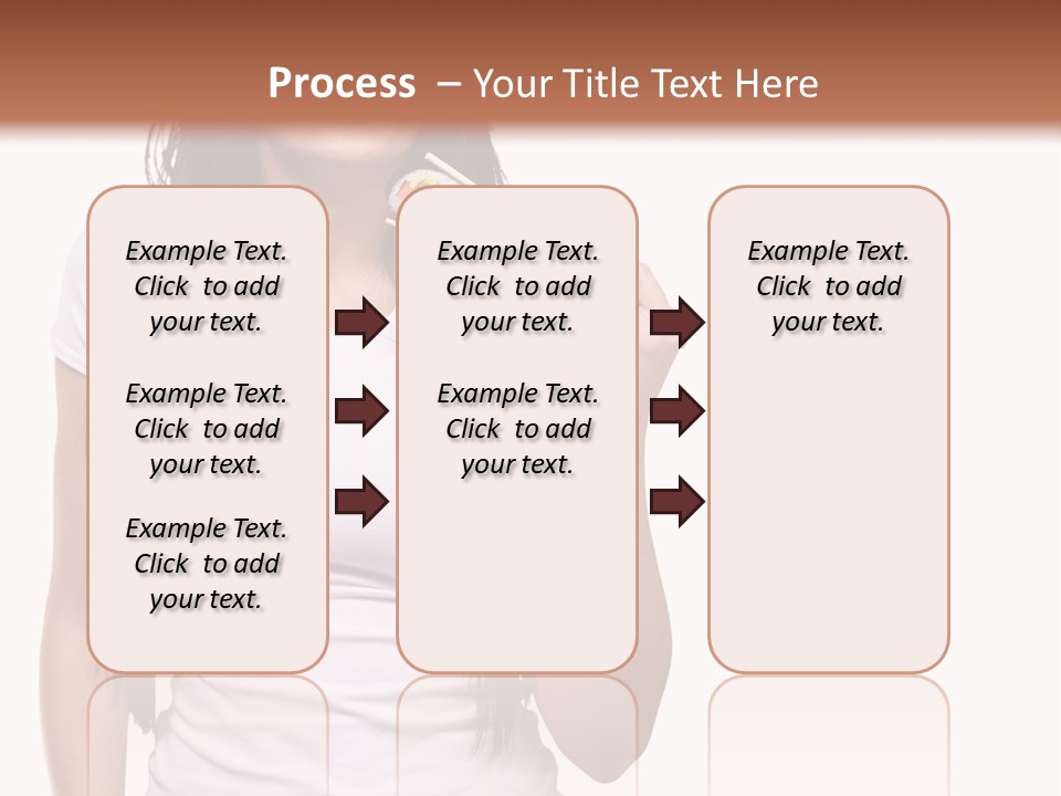 Lunch Laugh Jeans PowerPoint Template