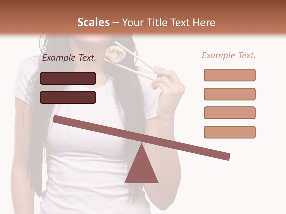 Lunch Laugh Jeans PowerPoint Template