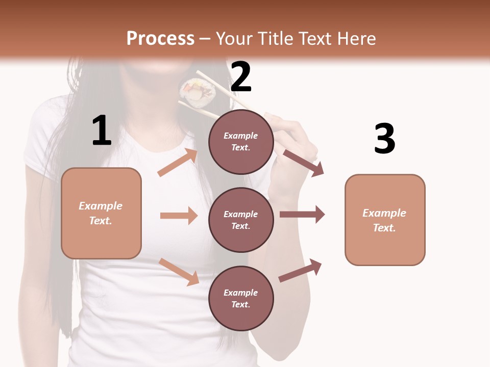 Lunch Laugh Jeans PowerPoint Template