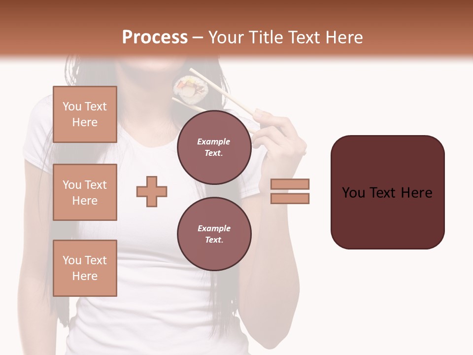 Lunch Laugh Jeans PowerPoint Template