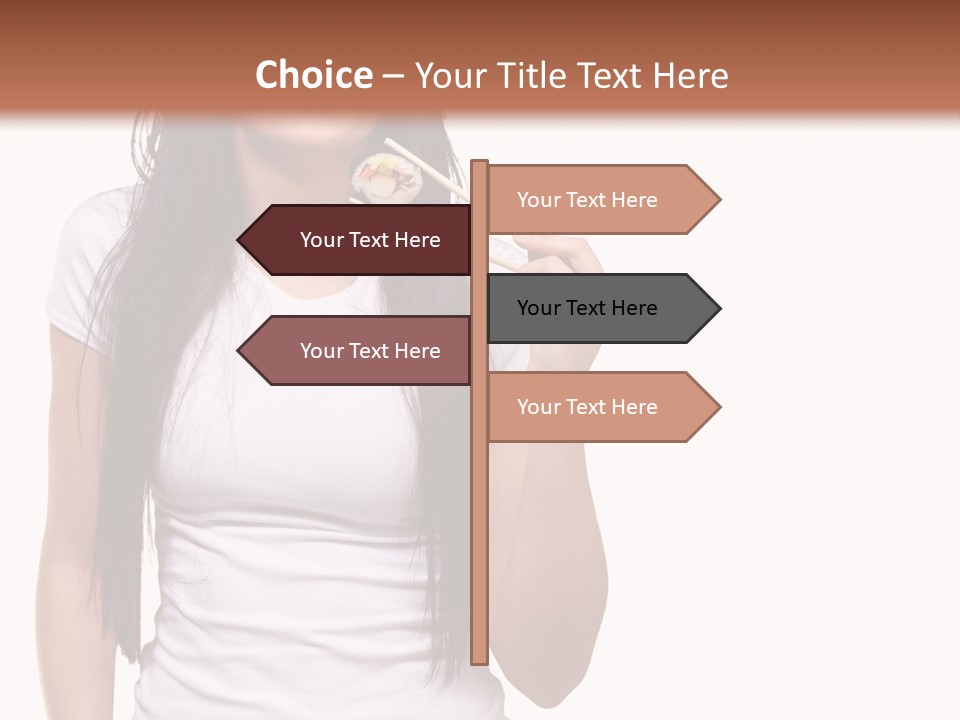 Lunch Laugh Jeans PowerPoint Template