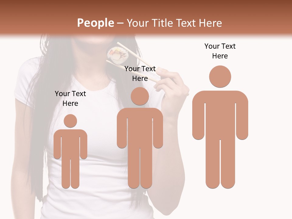 Lunch Laugh Jeans PowerPoint Template