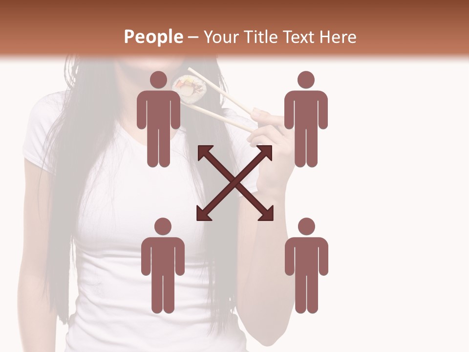 Lunch Laugh Jeans PowerPoint Template