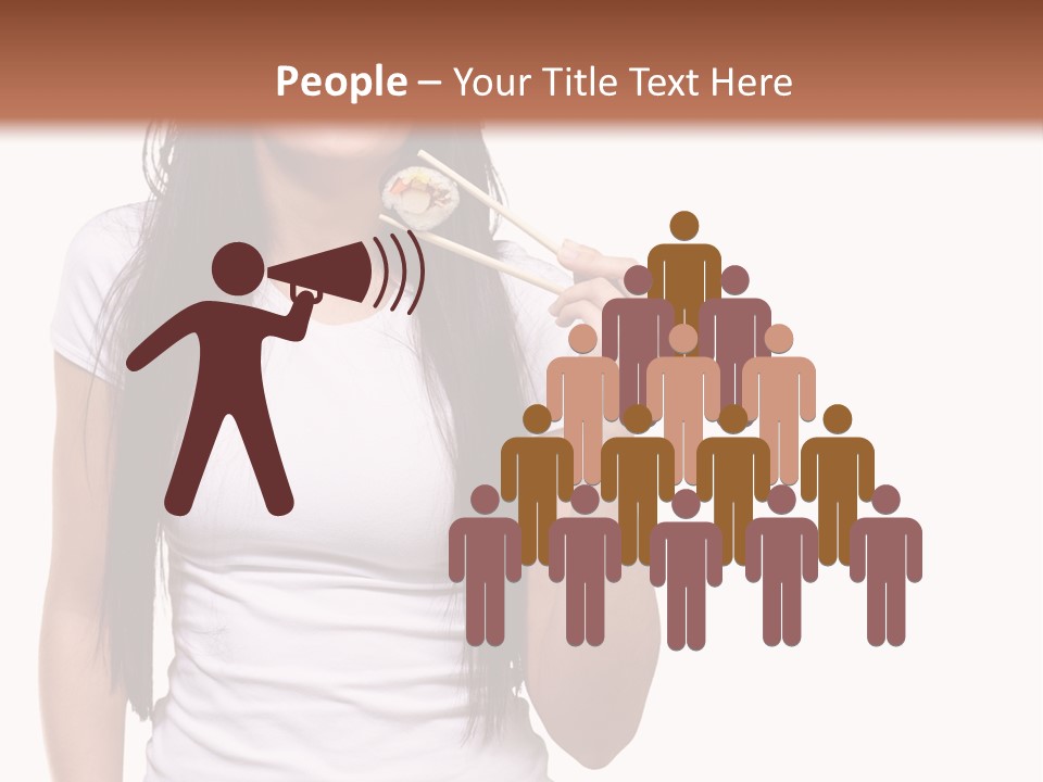 Lunch Laugh Jeans PowerPoint Template