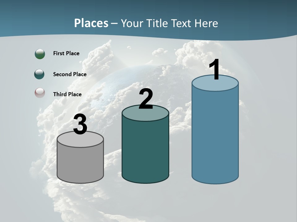 Coastline Atmosphere Clean PowerPoint Template
