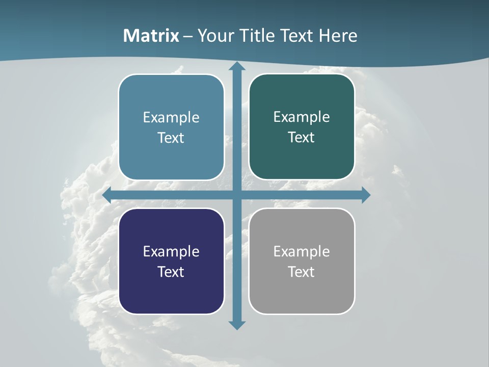 Coastline Atmosphere Clean PowerPoint Template
