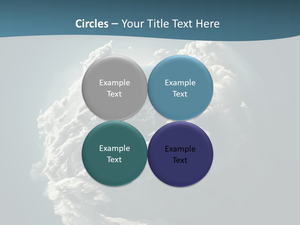 Coastline Atmosphere Clean PowerPoint Template