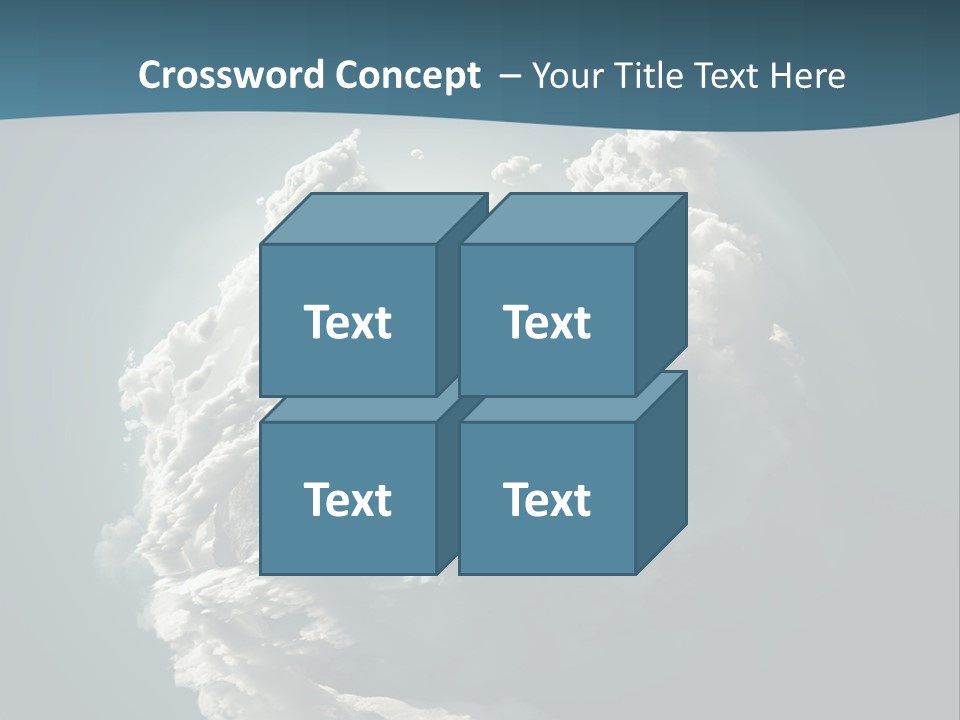 Coastline Atmosphere Clean PowerPoint Template